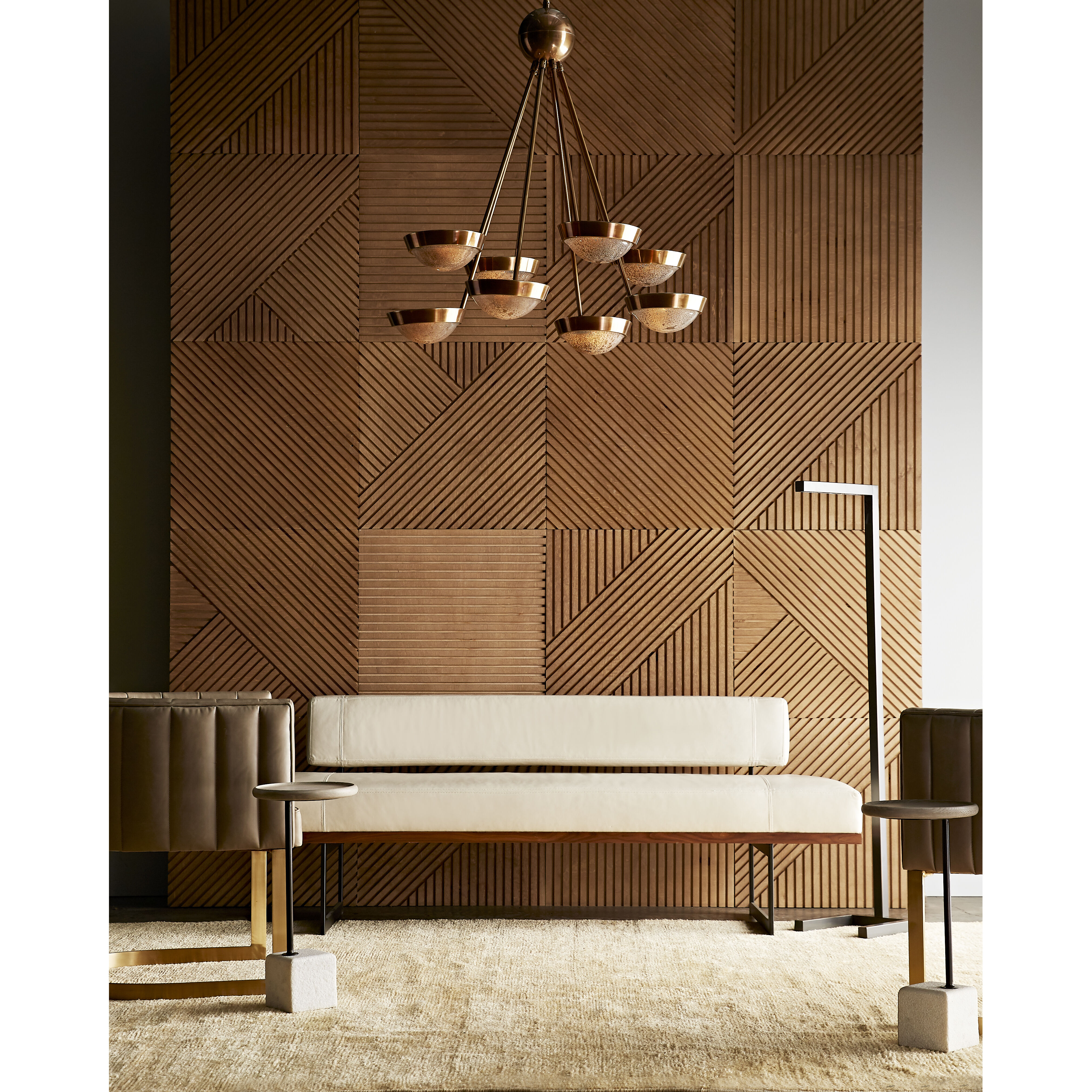 Salford 12 watt Bronze Floor Lamp Portable Light